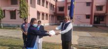 Certificate distribution of Tritiya Sopan  